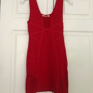 Red Bodycon dress